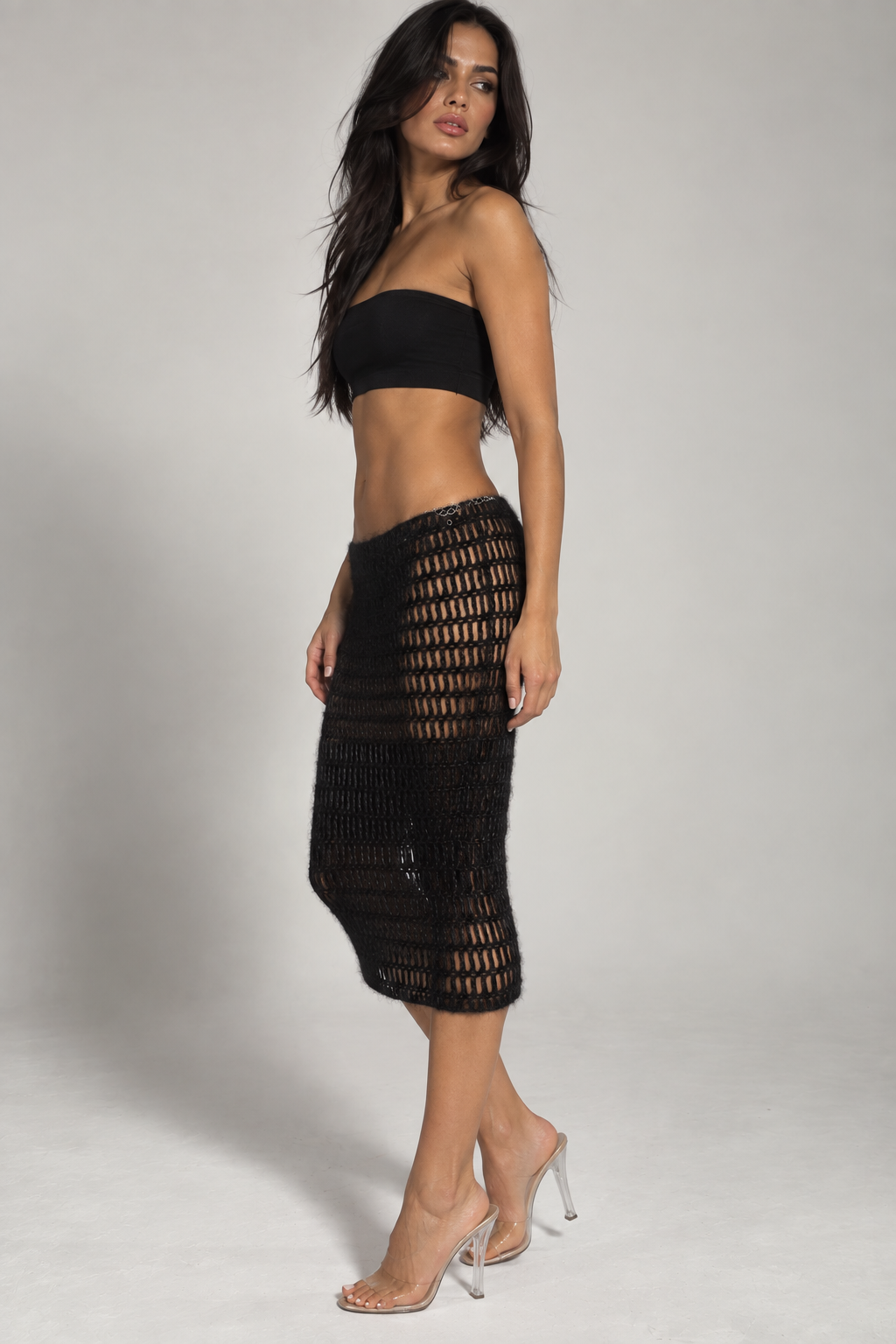 FORM 001 — RING MIDI SKIRT